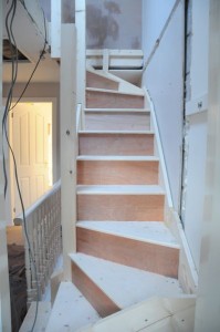 New Loft access stairs
