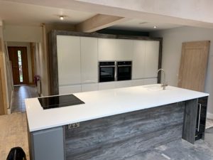 Modern Kitchen designed and installed Wigan