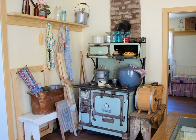 old kitchen